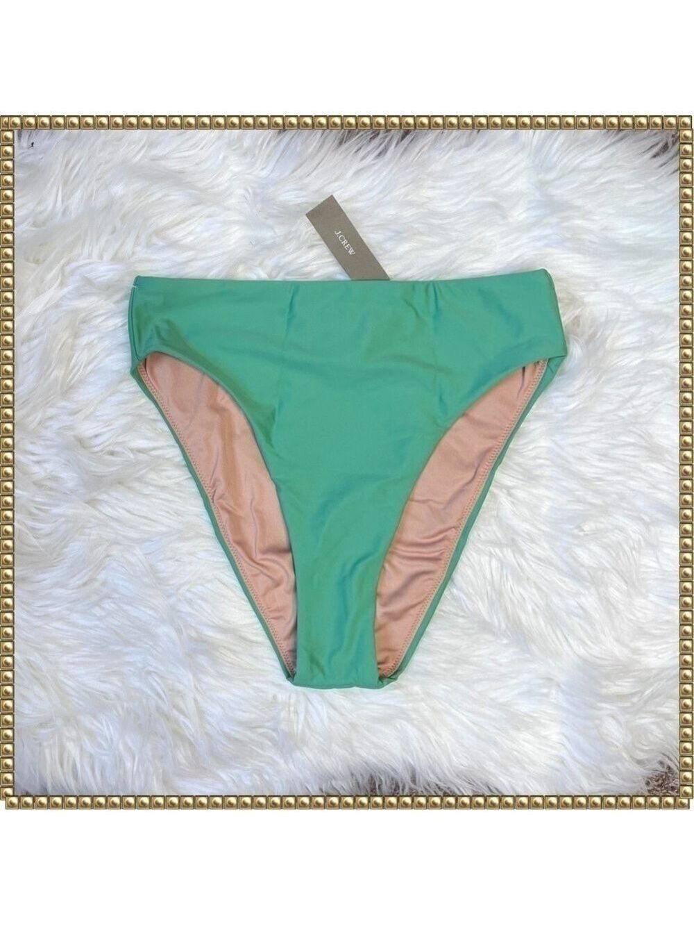 J Crew Bikini Bottoms Small Mint Green